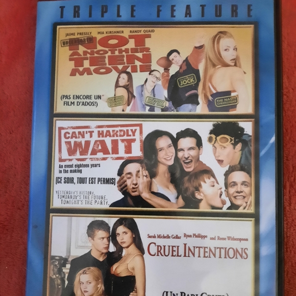 Other - Triple Feature: Not Another Teen Movie, Can't Hardly Wait & Cruel Intentions.